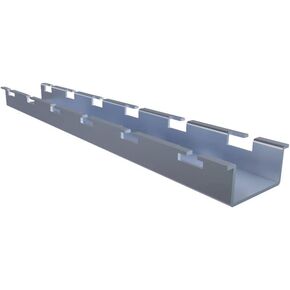 NavePoint Wire Mesh Cable Tray Ceiling Hanging Bar 12in Wide