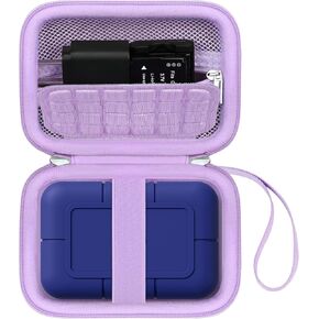 CANBOC CARMENT CASE لـ LACIE RUGGED SSD PRO5 2TB 4TB محرك الحالة الصلبة الخارجية ، كابل جيب شبكية سحاب ، أسود (حالة فقط) in Kuwait