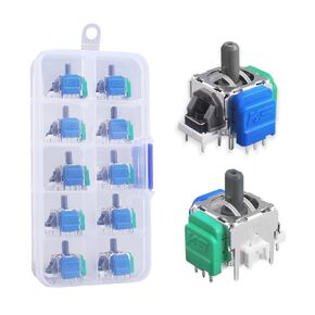 VGBUS Qualitied TMR Electromagnetic Hall Effect Joystick Replacement for Xbox one/PS5/PS4/Switch Pro/Xbox one elite-10 Packs (TMR PS5)