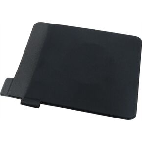 Black Self Adhesive Mouse Organiser 150x115mm Laptop Back Sticky Pouch Stretchy Lycra Mouse Pouch for Storing Mouse USB Stick Pen