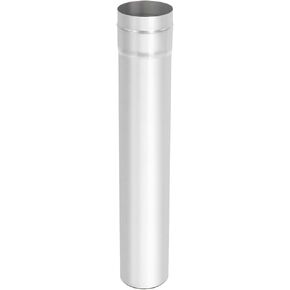 Titanium Chimney Pipe dia.63mm 1pcs Campfire Wood Stove Smoke Exhaust pipe Easy-assembly Lightweight Durable Outdoor Flue Stack Vent Pipe