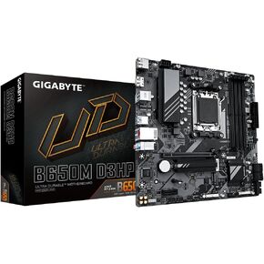 Gigabyte B650M D3HP Motherboard (AM5/4xDDR5/HDMI/DP/USB 3.2/M.2)