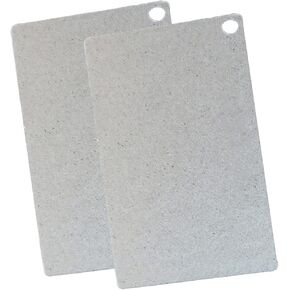 2 Pack Microwave Waveguide Cover Cuting-Free Mica Sheets Microwave Oven Replacement Parts for Galanz, 11x7cm
