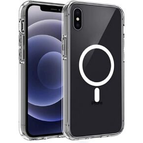 Vortex Slim Magnetic Case Compatible with iPhone 13 Pro Max | Strong Hold & All-Round Protection Transparent Case | Enhance Protection and Convenience in One Stylish Accessory
