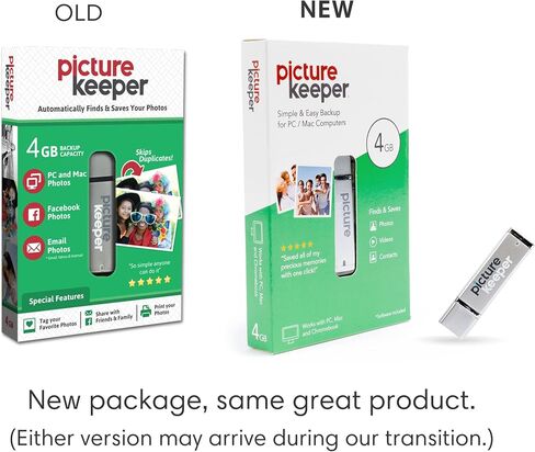 Picture Keeper Photo & Video USB Flash Drive for Mac and PC Computers, 8GB Thumb Drive in Kuwait