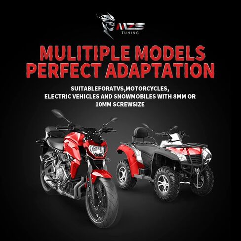 MZS Racing Motorcycle Mirrors, Double Adjustable Fairing Rear View Side Mirror ​Arrow Black Compatible with CBR600RR CBR1000RR CBR500R CBR300R Hayabusa GSXR 600 750 1000 YZF R1 R6 R6S FZ6R ZX6R ZX10R in Saudi Arabia
