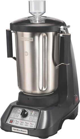 Hamilton Beach Commercial EXPEDITOR 1 Gallon / 4 Liter Culinary Blender, 3.5 HP Motor, Precision Control Touchpad, Custom Blending Programs, Clear Lid with Dosing Cup, NSF Certified, HBF1100SR in Saudi Arabia
