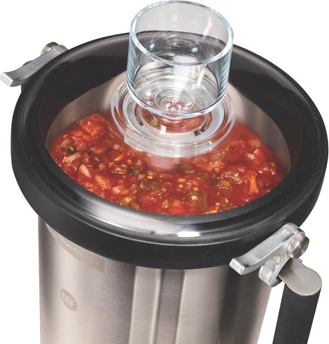Hamilton Beach Commercial EXPEDITOR 1 Gallon / 4 Liter Culinary Blender, 3.5 HP Motor, Precision Control Touchpad, Custom Blending Programs, Clear Lid with Dosing Cup, NSF Certified, HBF1100SR in Saudi Arabia