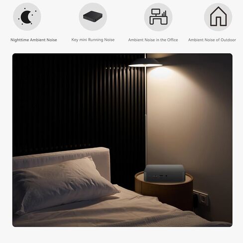 TRIGKEY كمبيوتر دقيق الجيل الثاني عشر Intel N100 4C/4T 16G DDR4 500G M.2 PCIE1/SATA SSD G4 كمبيوتر مكتبي صغير بنظام التشغيل، واي فاي 6 سطح مكتب صغير يعمل، 4K@60 هرتز UHD الرسومات شاشة مزدوجة/BT 5.2/OS in Kuwait