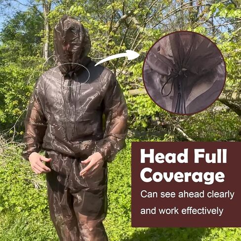 Aventik Mosquito Jacket Scedts Mosquito Pants Mosquito Mosquito No-see-um ، Super Light ، حافظ على آمن رائع ، حماية للأشعة فوق البنفسجية in Kuwait