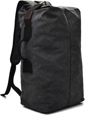 Military Tactical Backpack Large Capacity Travel Climbing Bag Duffel Bag Top Load Double Strap Canvas Backpack in Kuwait