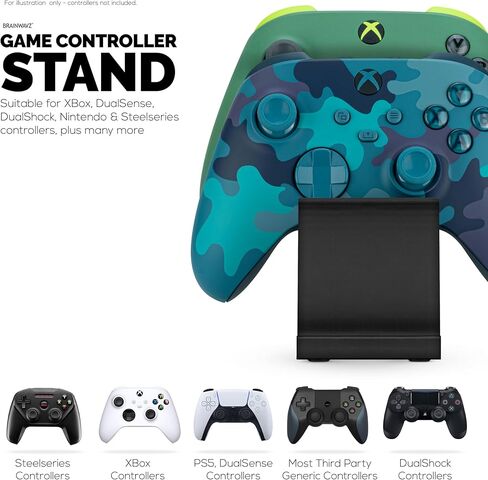 Brainwavz Desktop Game Controller حامل حامل - تصميم أنيق ، الحد الأدنى من الموجة ، مناسب لـ PS5 ، Xbox ، Switch ، PC و Retro Gamepads (UGDS11) in Kuwait