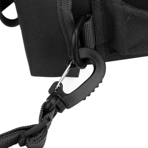 Outdoor Water Bottle - 2L Portable Water Canteen with Waist Bag, Multi Fuctional PVC Flat Camping Water Bottle for Military Surplus or Bushcraft Gear (Khaki) in Kuwait