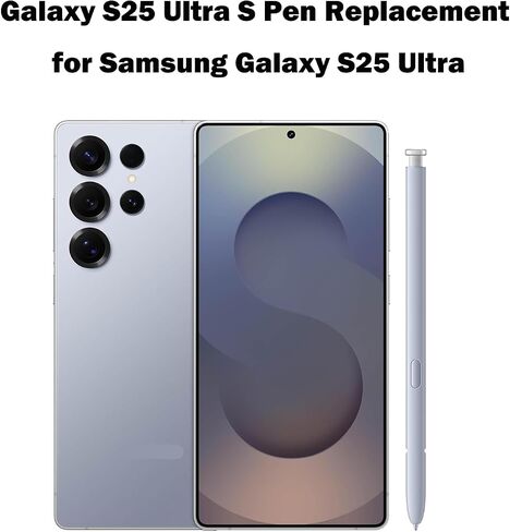 استبدال القلم Galaxy S25 Ultra S لـ Samsung Galaxy S25 Ultra Stylus Pen ، Galaxy S25 Ultra Pen Pens for Samsung Galaxy S25 Ultra 5G جميع الإصدارات ، EJ-PS938BBBEGUJ (Silver Silver) in Kuwait