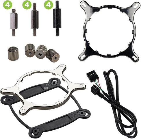 EVGA CLC 120 Liquid/Water CPU Cooler, RGB LED Cooling 400-HY-CL12-V1 in Saudi Arabia