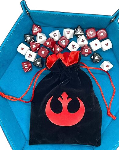Star Wars Inspired Dice Bag (Galactic Empire), Black in Saudi Arabia