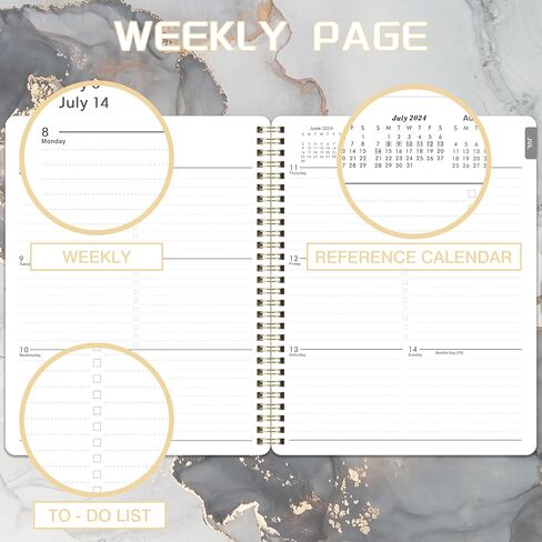 Teacher Planner 2025-2026 - 2025-2026 Teacher Planner Weekly & Monthly with Colorful Tabs, July 2025 - June 2026, 8.5" x 11", Academic Lesson Planner Book for Teachers, Twin-Wire Binding - Waterink in Saudi Arabia