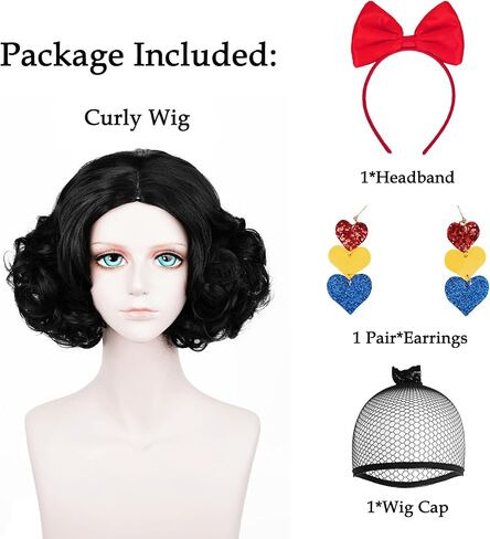 Probeauty Long Blonde Braided Wig for Girls Princess Cosplay, Kids Costume Wig with Magic Wand Crown for Halloween Christmas Birthday Party in Saudi Arabia