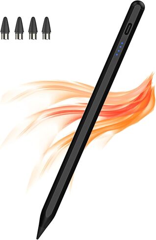 Active Stylus Pens for Touch Screens, DOGAIN Pencil for Android, Rechargeable Tablet Pen POM Tip Magnetic iPad Pencil for iPad/Pro/Air/Mini/iPhone/iOS/Android and Other Touch Screen in Kuwait
