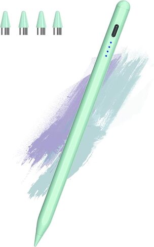 Active Stylus Pens for Touch Screens, DOGAIN Pencil for Android, Rechargeable Tablet Pen POM Tip Magnetic iPad Pencil for iPad/Pro/Air/Mini/iPhone/iOS/Android and Other Touch Screen in Saudi Arabia