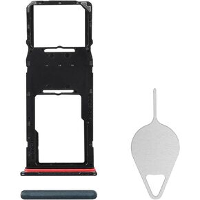 for Samsung Galaxy A04 Sim Card Tray Replacement (Single SIM Version) Green Card Tray Slot Holder Bracket Adapter with Needle Ejector for A04 SM-A045F