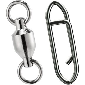Dr.fish Fishing Power Clips 25lb مع تحامل الكرة 35 رطل