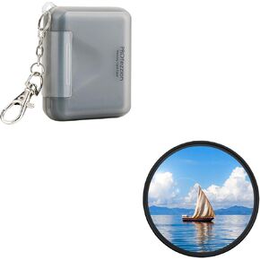 PROfezzion 12 Slots Portable SD Micro SD Memory Card Case + Multi-Coated 58mm UV Filter Ultra Slim Ultraviolet Protection Filter for Canon