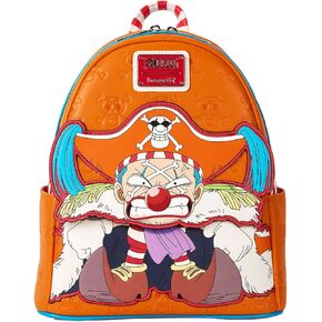 Loungefly One Piece Buggy Cosplay Mini-Backpack, Amazon Exclusive