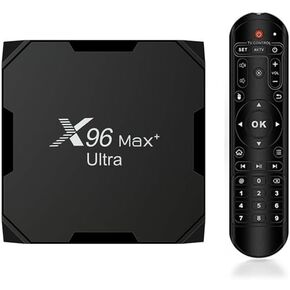 X96 Max+ Ultra Android 11 TV Box Amlogic S905X4 RAM 4GB ROM 64GB AV1 HDMI 8K Dual-WiFi 2.4G 5G Blue Tooth 4.x USB 3.0