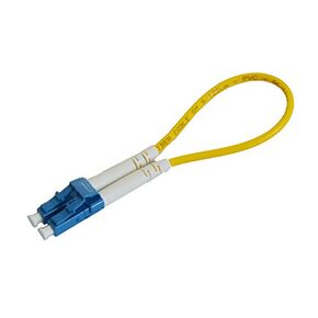 LC/UPC Fiber Optic Loopback Duplex SM 9/125 Module Connector Tester Adapter