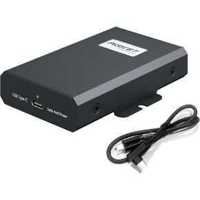 PROCET 60W PoE to USB C Converter Gigabit RJ45 PoE++ USB C Power Suppl with Network Connectivity, Wide Temp -4℉ to 131℉ for Tablet, iPad, Laptop, Display Hub, Home Assistant, Beosound A5, VR Quest