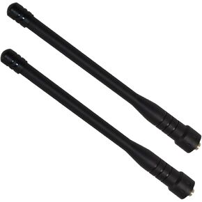 HQRP 2-Pack VHF High Gain Antenna Compatible with Motorola APX2000, APX4000, APX5000, DGP4150, DGP6150, DGP8550, MT1500, MT2000, MTX850-LS