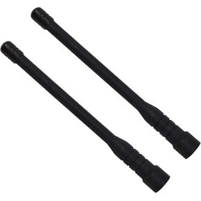 HQRP 2-Pack VHF High Gain Antenna Compatible with Vertex Standard VX-261, VX-264, VX-300 VX-350, VX-351, VX-354, VX-400, VX-410, VX-414, VX-417, VX-418, VX-420, VX-424, VX-427, VX-428, VX-429, VX-450