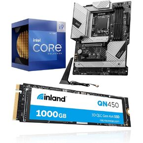 Micro Center 3 in 1 Bundle: Intel 12900K Desktop CPU+MSI Pro Z790-A Max WiFi Motherboard+INLAND QN450 1TB NVMe SSD