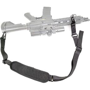 Gun Strap 2 Point Rifle Sling Quick Adjust with Shoulder Pad for Outdoor Hunting Shooting (HK Hook)