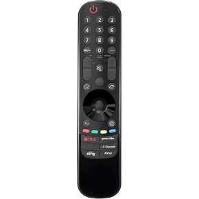 for LG TV Remote Replacement,for LG 2021-2024 UHD OLED QNED NanoCell 4K 8K Smart TVs, Compatible with MR21/22/23/24GA TV Magic Remote（NO Voice NO Pointer Function）