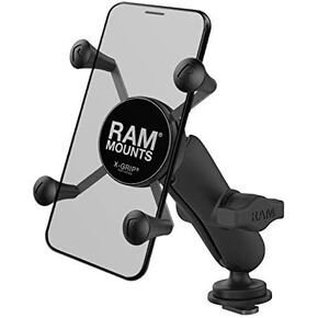 RAM MOUNTS X-Grip Phone Mount with RAM Track Ball Base RAP-HOL-UN7B-354-TRA1U