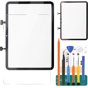 لـ iPad 10th Gen 10.9 "LCD لـ iPad 2022 استبدال شاشة iPad 2022 10 مجموعات إصلاح أرقام 10th kits repact screen action a2757 a2777 A2696 (بدون شاشة LCD ، أسود)