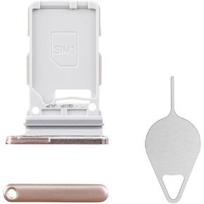 Sim Card Tray Replacement for Samsung Galaxy S21 5G (Single SIM Version) Phantom Violet Phantom Pink Card Tray Slot Holder Bracket Adapter with Needle Ejector for S21 5G SM-G991U SM-G991U1