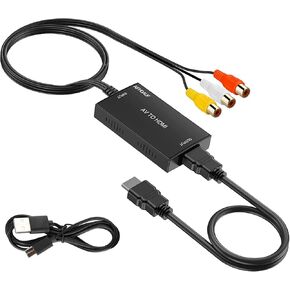 Wireless HDMI Transmitter and Receiver,2025 New Upgraded LED Display,4K Decode 1080P Output,Plug and Play Portable 2.4G/5G,Compatible with PC/Laptop/Camera/HDTV/Projector/TV Box