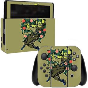 MightySkins Skin Compatible with Nintendo Switch - Feline Girl | Protective, Durable, and Unique Vinyl Decal wrap Cover | Easy to Apply, Remove, and Change Styles | Made in The USA