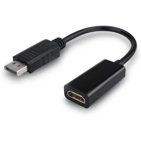 CoocoTech DisplayPort to HDMI Adapter, DP Display Port to HDMI Converter Male to Female Gold-Plated Cord