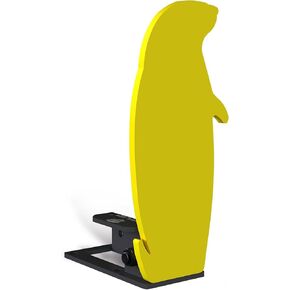 ATFLBOX 3/8'' AR500 Auto Reset Target, 12.5x5.5 inch Prairie Dog Silhouette Classic Popper Steel Shooting Target for Shooting Range, Suitable for Pistol, Rifle, Handgun, Shotgun, Rimfire