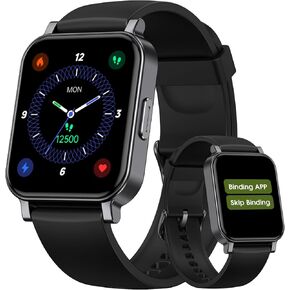 Kummel Smart Watch for Girls Boys Teens No App/Phone Required, Fitness Watches for Kids with Heart Rate, Sleep Monitor, Step Counter, Calories Tracker, Pedometer Waterproof Watch, Lightweight