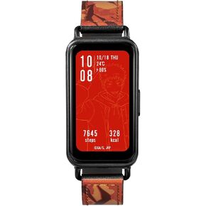 Jujutsu Kaisen Yuji Itadori Model Smart Watch-F50M Waterproof,Fitness Watch with Heart Rate/Sleep Monitor/Steps Monitor, 100+ Sports Modes