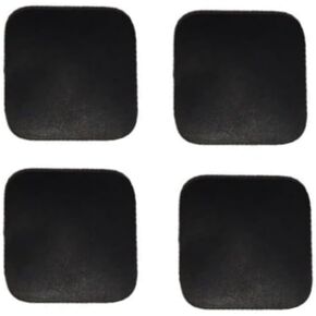 Rubber Feet Pad Mat Replacement for Samsung Galaxy Book Pro 950XDB 935XDB 930XDB Laptop Anti Slip Bottom Cover Case Rubber Foot Black