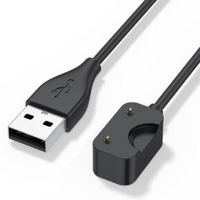Vancle Cable for Samsung Galaxy Fit 3 Charger, 3.3ft Magnetic Replacement Charging Cable Dock Stand for Galaxy Watch Fit 3 SM-R390 Smartwatch (USB C)