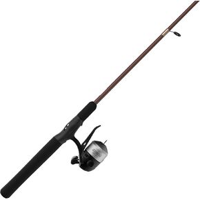 Zebco 33 Micro Trigger Trout 6'6" Spincast Combo w/Trout Magnet Tackle