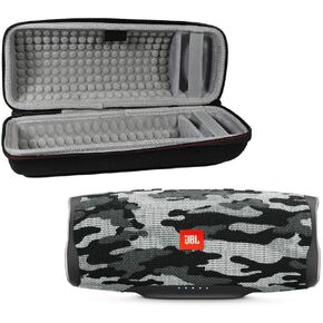 JBL Charge 4 Waterproof Wireless Bluetooth Speaker with Hardshell Case (Black Camo)