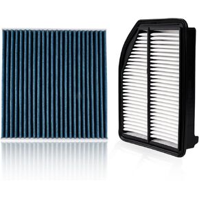 1Pcs HEPA Cabin Air Filter and 1Pcs Engine Air Filter Fit for 2009-2016 Audi A4 & A4 Quattro, all engines 2013-2016 Audi A4 allroad Activated Carbon Cabin Filter Replacement CF11179 CA10522 in Saudi Arabia